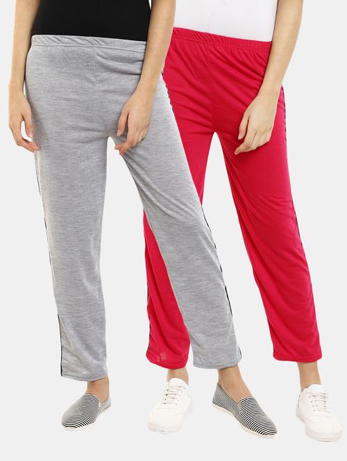 pack off 2 solid trackpants - 18688735 - Very Small Image - 1