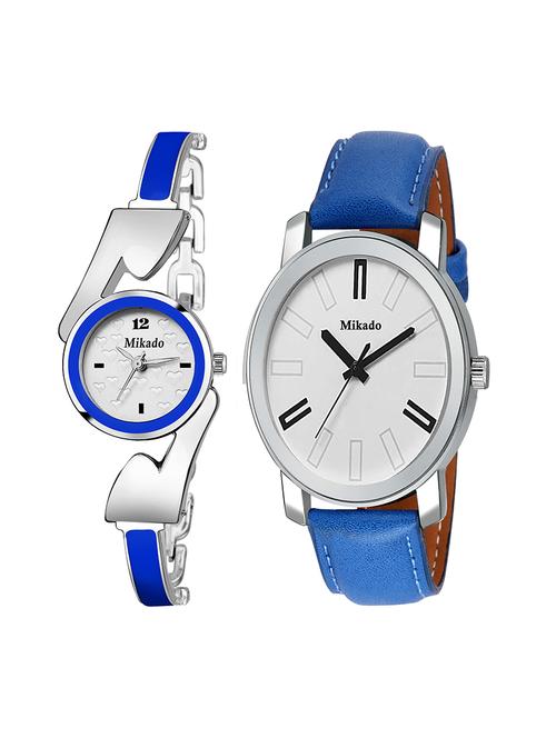 stylish couple watch for men and women - 18688944 - Very Small Image - 1
