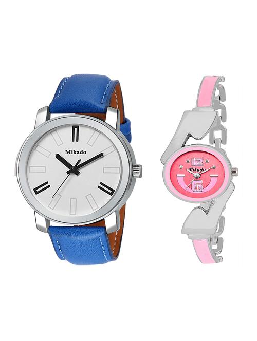exclusive design couple watches for men and women - 18688947 - Very Small Image - 1