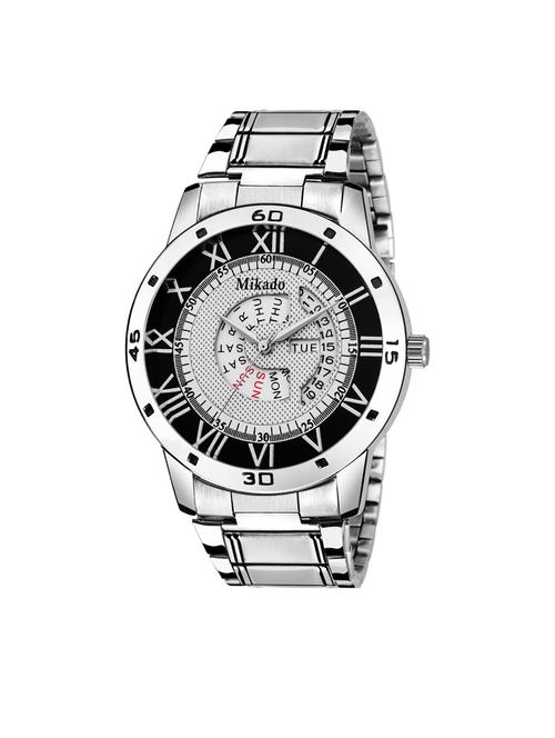 day and date functional watch for men's - 18689710 - Very Small Image - 1