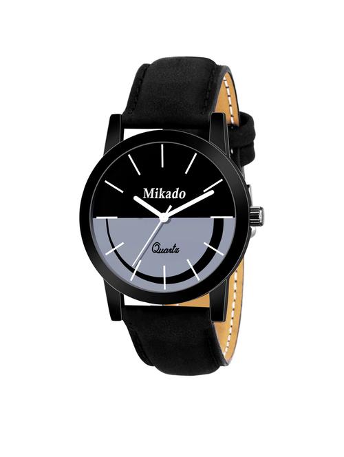 jx 3301 black analog watch for men's - 18689785 - Very Small Image - 1