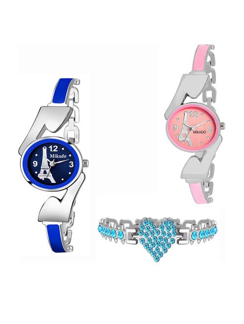 gift item watch combo for women - 18690373 - Very Small Image - 1