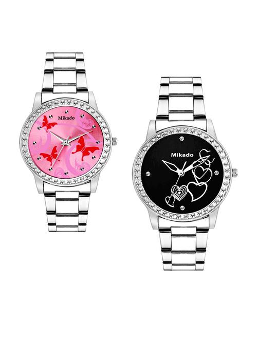 luxury metal chain watches for women - 18690391 - Very Small Image - 1