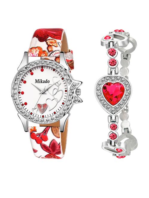 gift item watch combo for women - 18690404 - Very Small Image - 1
