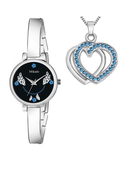 gift item watch combo for women - 18690464 - Very Small Image - 1