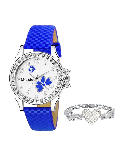 exclusive design butterfly watch combo - 18690692 - Very Small Image - 1