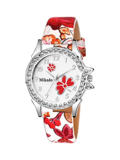 artistic design strap analog watch for women and girls - 18690895 - Very Small Image - 1