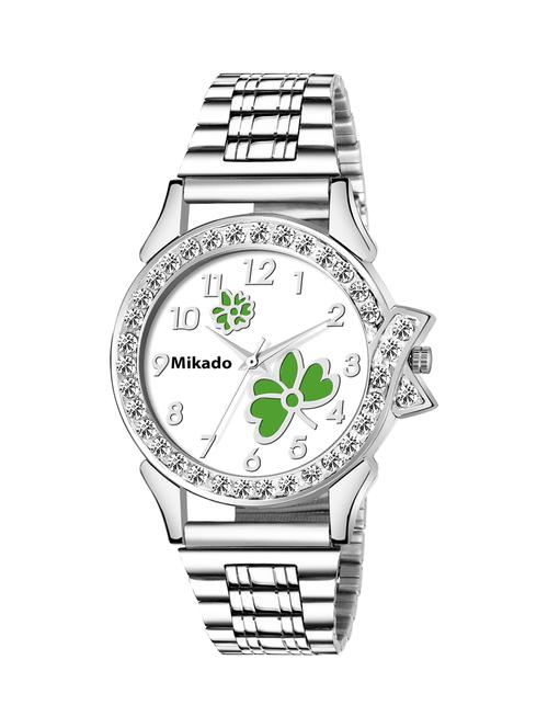 farishta premium quality water resistant metal chain watch for girls & women - 18690920 - Very Small Image - 1