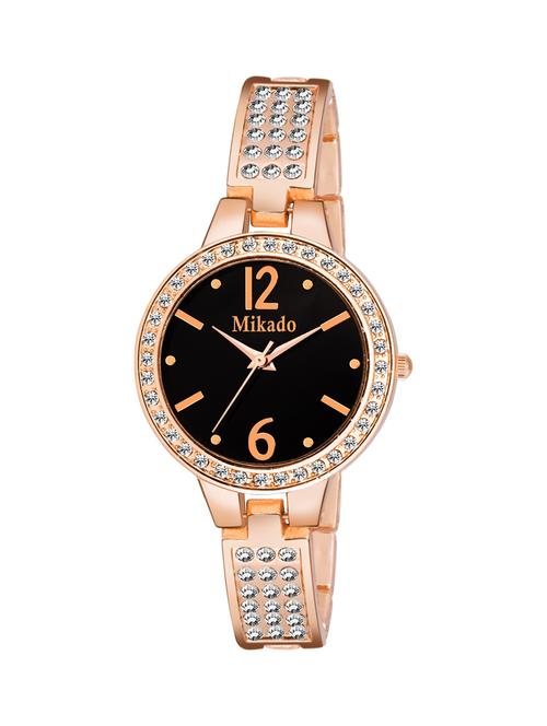 rose gold exclusive design watch for women and girls - 18690940 - Very Small Image - 1