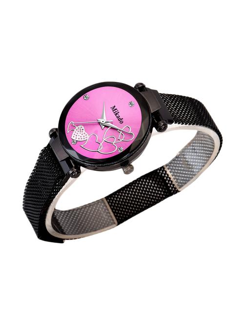 pink trend glorious women and girls watch - 18690949 - Very Small Image - 1