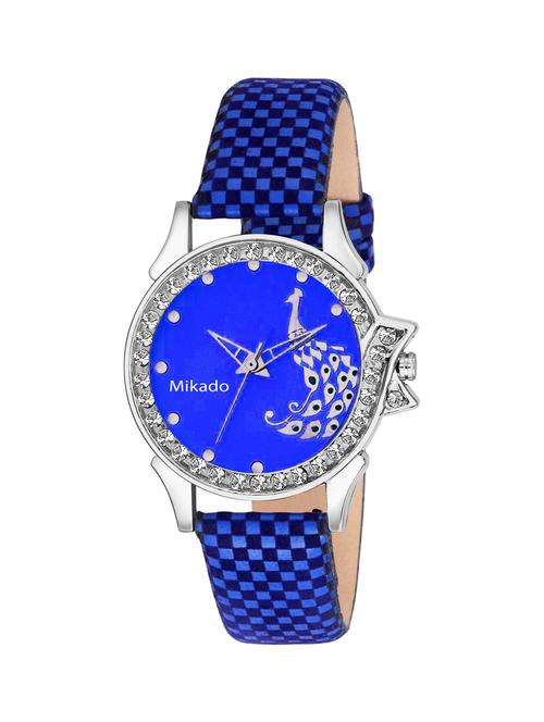 blue dial girls watch - 18691027 - Very Small Image - 1