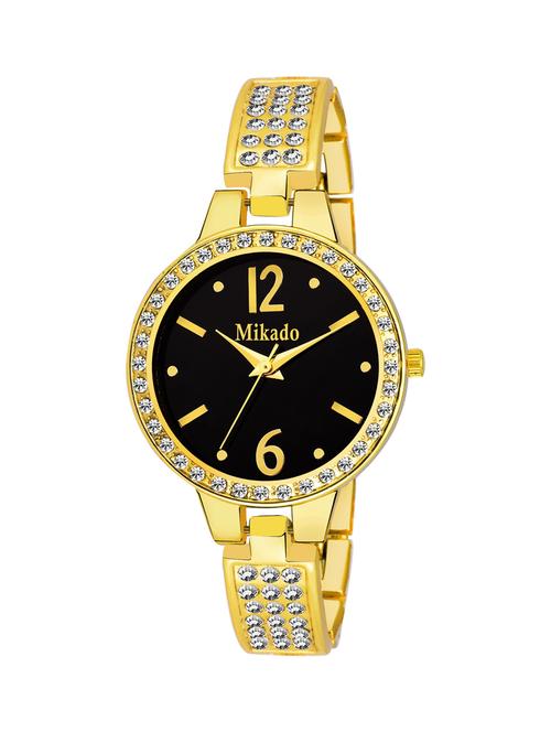 luxury gold lifestyle women's wrist watch - 18691165 - Very Small Image - 1