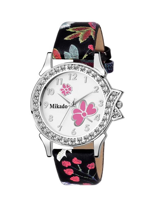 jasmine flower designer strap analog watch for women and girls - 18691227 - Very Small Image - 1