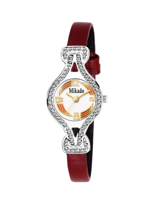 red ferry analog watch for women and girls - 18691230 - Very Small Image - 1