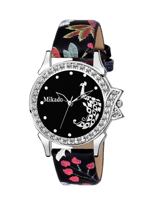 multicolor designer strap watch for girls and women - 18691244 - Very Small Image - 1