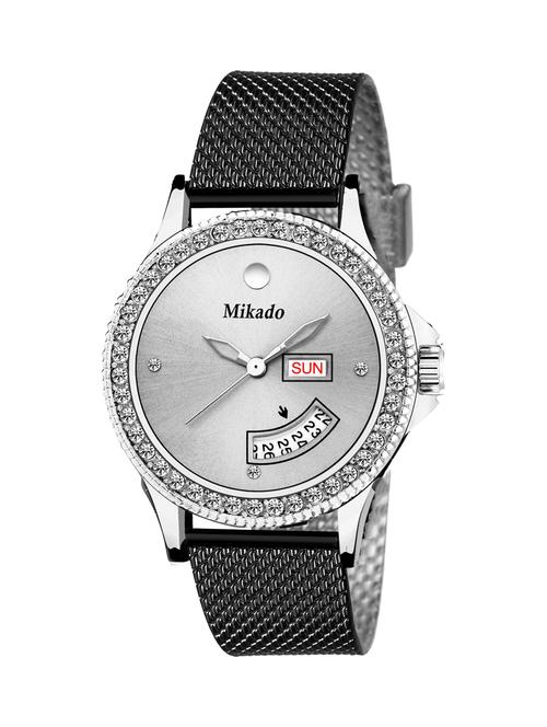 netri classic day and date watch for girls and women - 18691305 - Very Small Image - 1