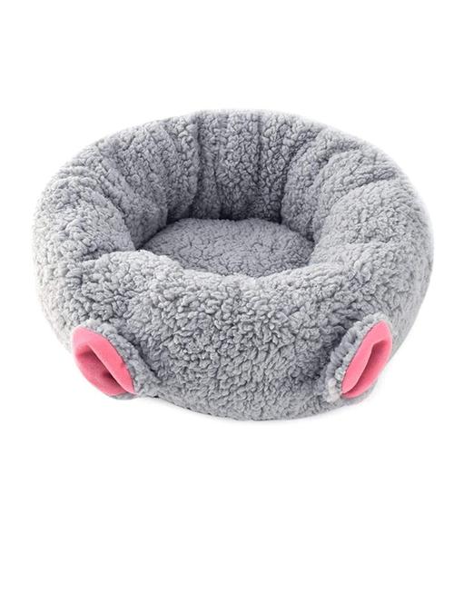 grey polyester mat pet bed - 18691749 - Very Small Image - 1