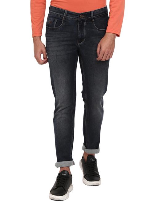 mens slim fit plain jeans - 18691802 - Very Small Image - 1