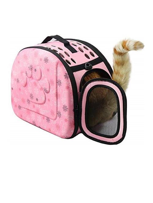 pink plastic airline pet carrier - 18691918 - Very Small Image - 1