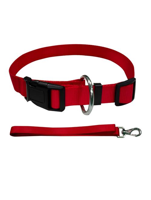 red nylon collar - 18692028 - Very Small Image - 1