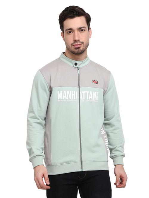 zip up printed casual jacket - 18692336 - Very Small Image - 1