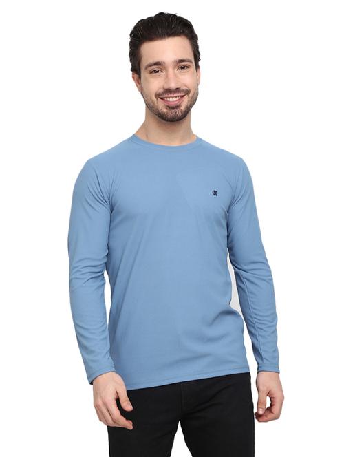 round neck solid t-shirt - 18692376 - Very Small Image - 1