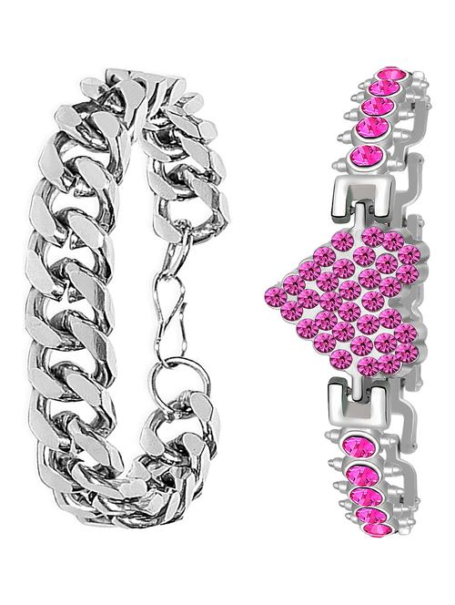 pack of 2 bangles bracelet - 18692446 - Very Small Image - 1