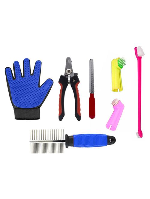 multi colored plastic pet comb brush - 18696934 - Very Small Image - 1