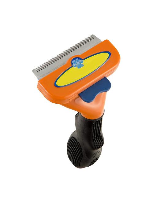 orange plastic pet comb brush - 18697044 - Very Small Image - 1