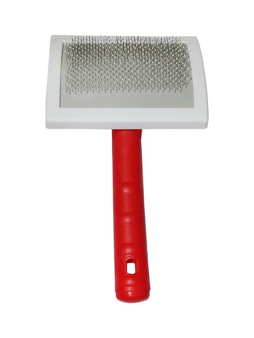 red plastic pet comb brush - 18697153 - Very Small Image - 1