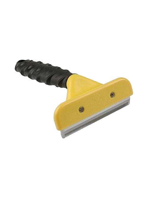 yellow plastic pet comb brush - 18697189 - Very Small Image - 1