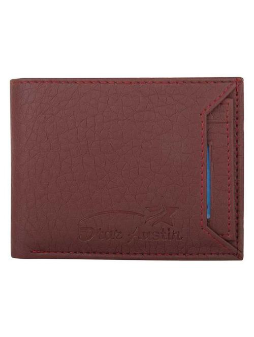 red leatherette (pu wallet - 18700326 - Very Small Image - 1