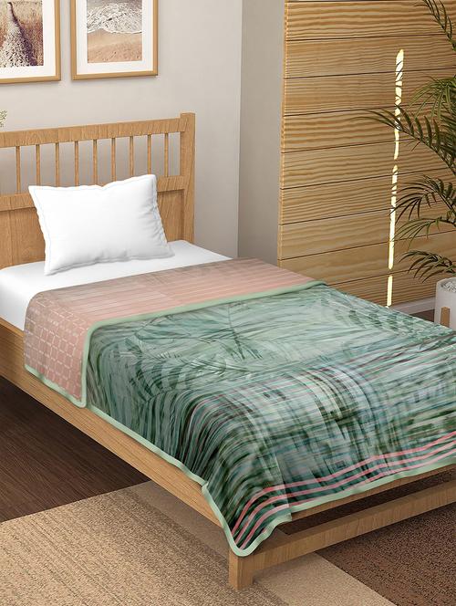 printed single bed dohar - 18701795 - Very Small Image - 1