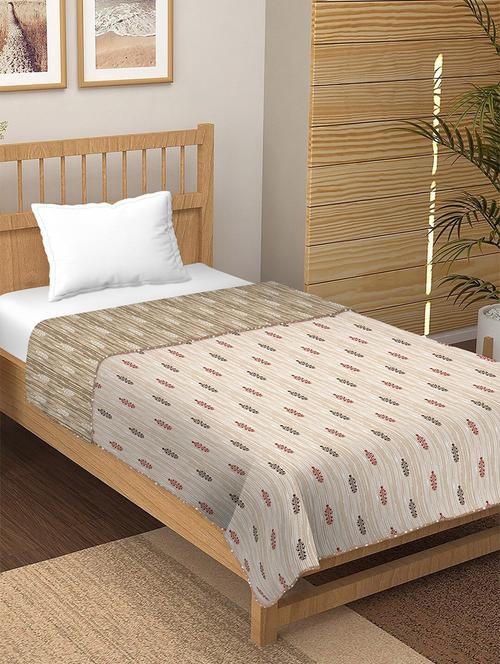 printed single bed dohar - 18701800 - Very Small Image - 1