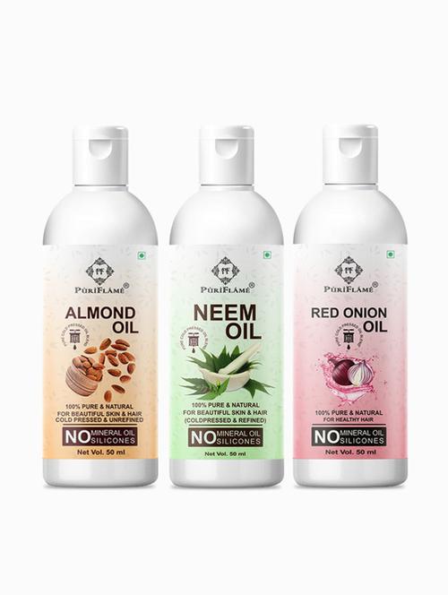 pack of 3 hair oil combo - 18705278 - Very Small Image - 1
