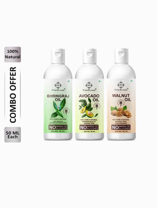 pack of 3 puri flame hair oil - 18705740 - Very Small Image - 1