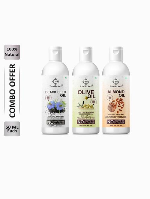 pack of 3 puri flame hair oil - 18706201 - Very Small Image - 1