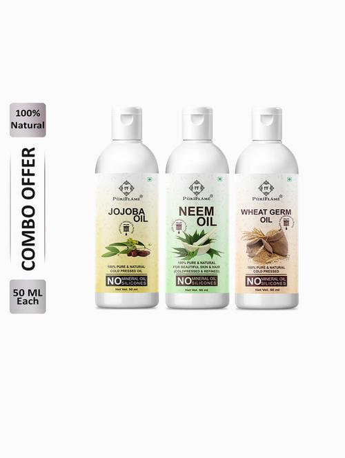 pack of 3 puri flame hair oil - 18708036 - Very Small Image - 1
