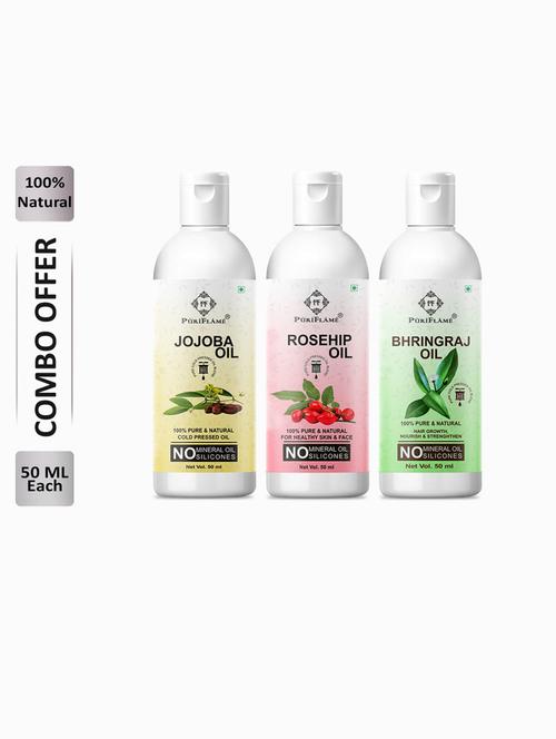 pack of 3 puri flame hair oil - 18708090 - Very Small Image - 1