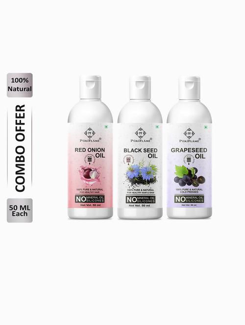 pack of 3 hair oil combo - 18709437 - Very Small Image - 1