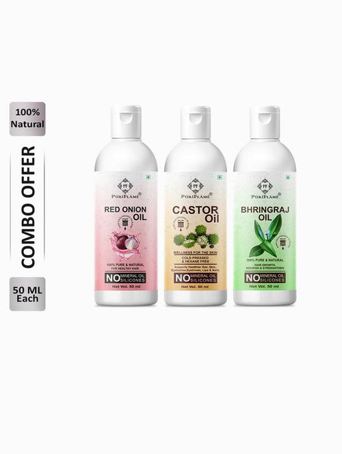 pack of 3 hair oil combo - 18709450 - Very Small Image - 1
