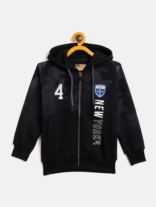 hooded neck zip up sweatshirt - 18709541 - Very Small Image - 1