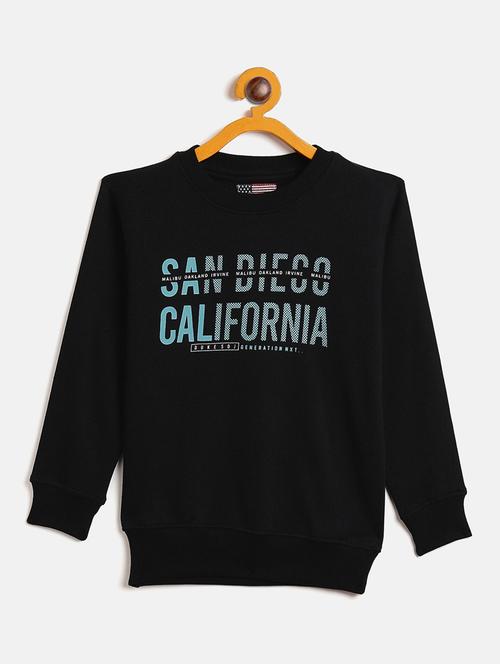 round neck printed sweatshirt - 18709583 - Very Small Image - 1