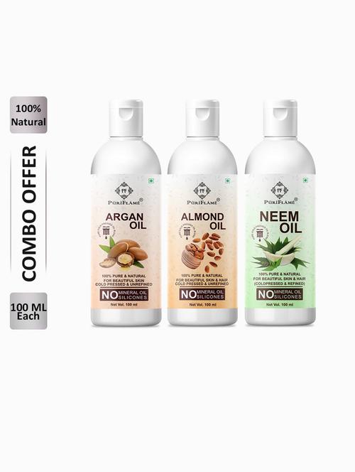 pack of 3. hair oil combo - 18711308 - Very Small Image - 1