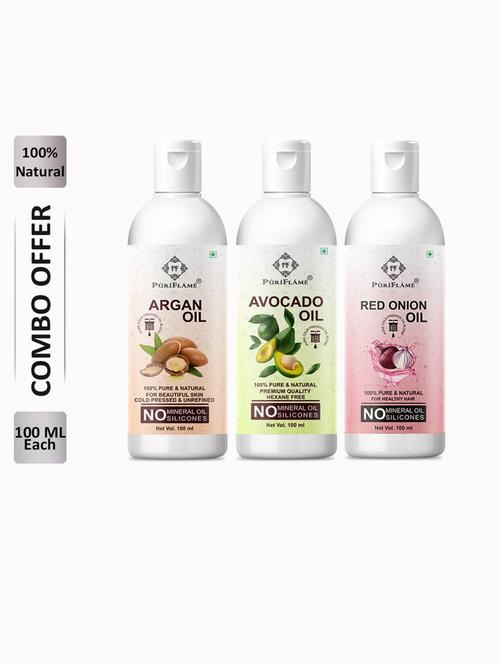 pack of 3. hair oil combo - 18711329 - Very Small Image - 1