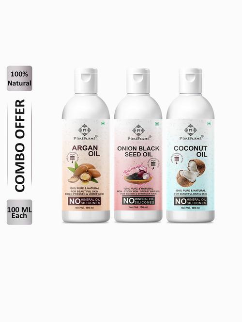 pack of 3 hair oil combo - 18711537 - Very Small Image - 1