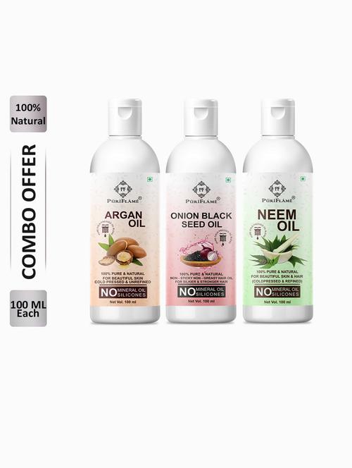pack of 3 hair oil combo - 18711543 - Very Small Image - 1