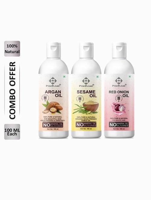 pack of 3 hair oil combo - 18711600 - Very Small Image - 1