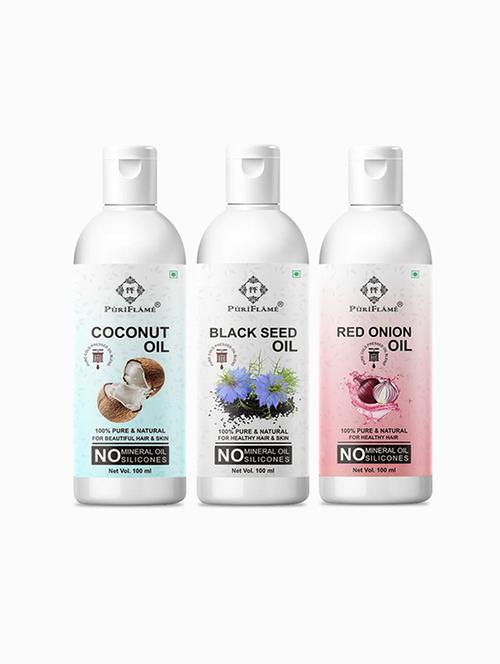 pack of 3 hair oil combo - 18713093 - Very Small Image - 1
