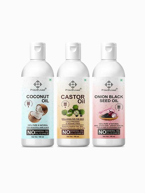 pack of 3 hair oil combo - 18713204 - Very Small Image - 1